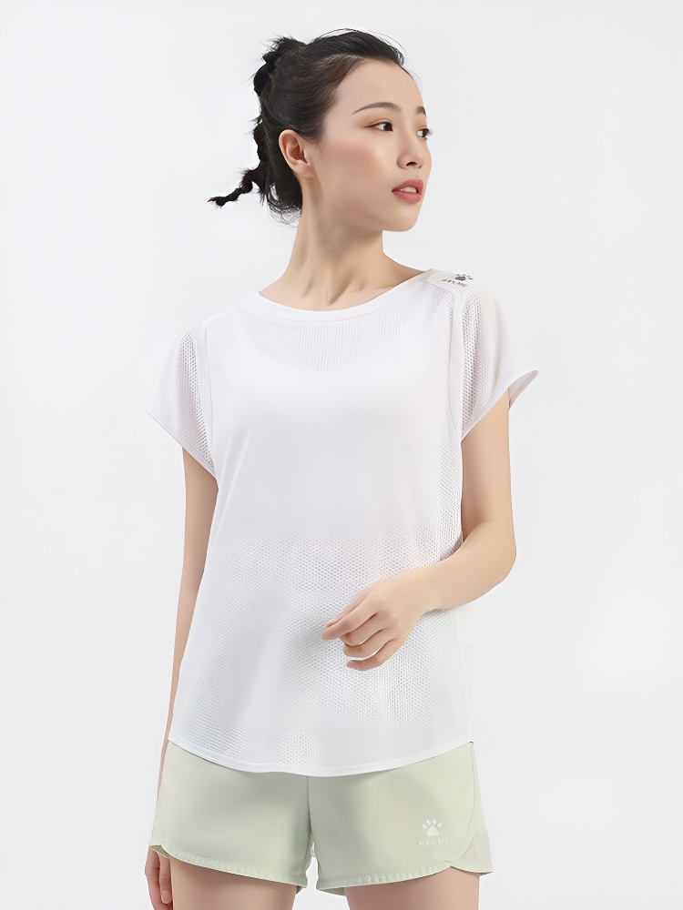 Футболка KELME Round Neck Short Sleeve T-Shirt White