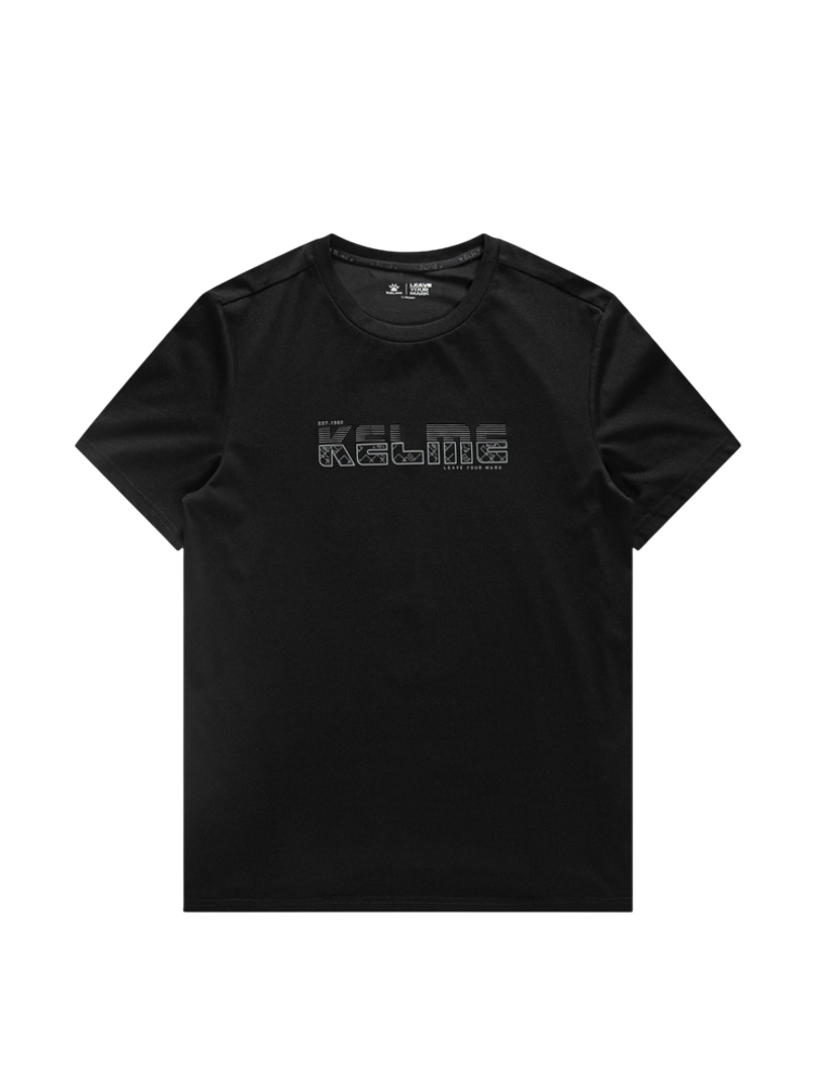 Футболка KELME Round Neck Short Sleeve T-shirt Black