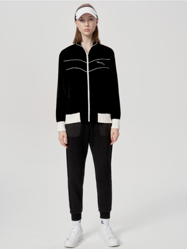 Олимпийка KELME Knitted Coat Black