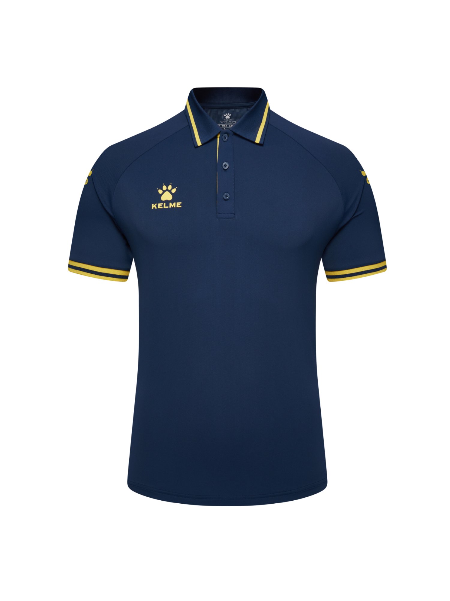 Футболка-поло KELME Short Sleeve Polo Shirt Dark Blue