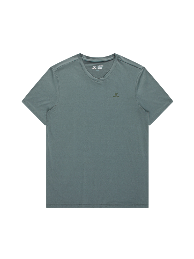 Футболка KELME V-neck Short-Sleeved T-shirt Green