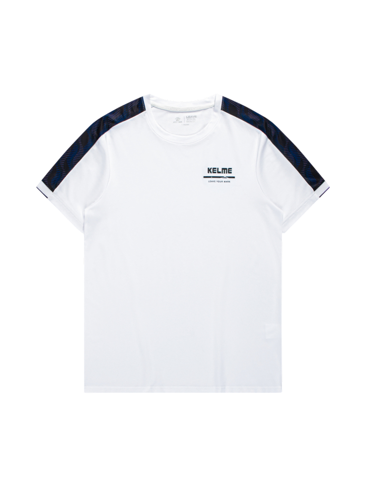 Футболка KELME Round Neck Short Sleeve T-Shirt White