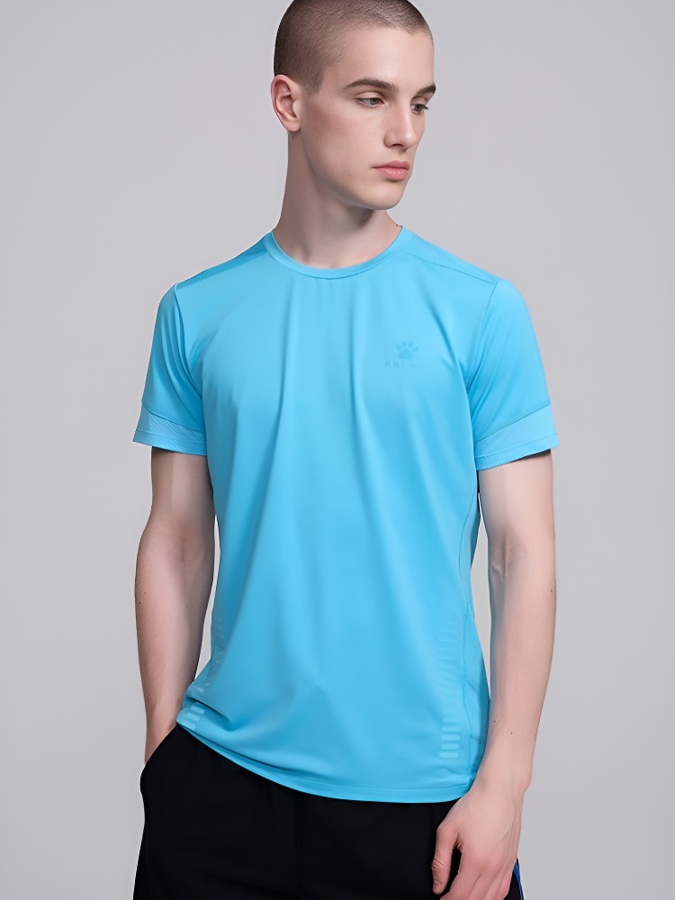 Футболка KELME Round Neck Short T Light Blue