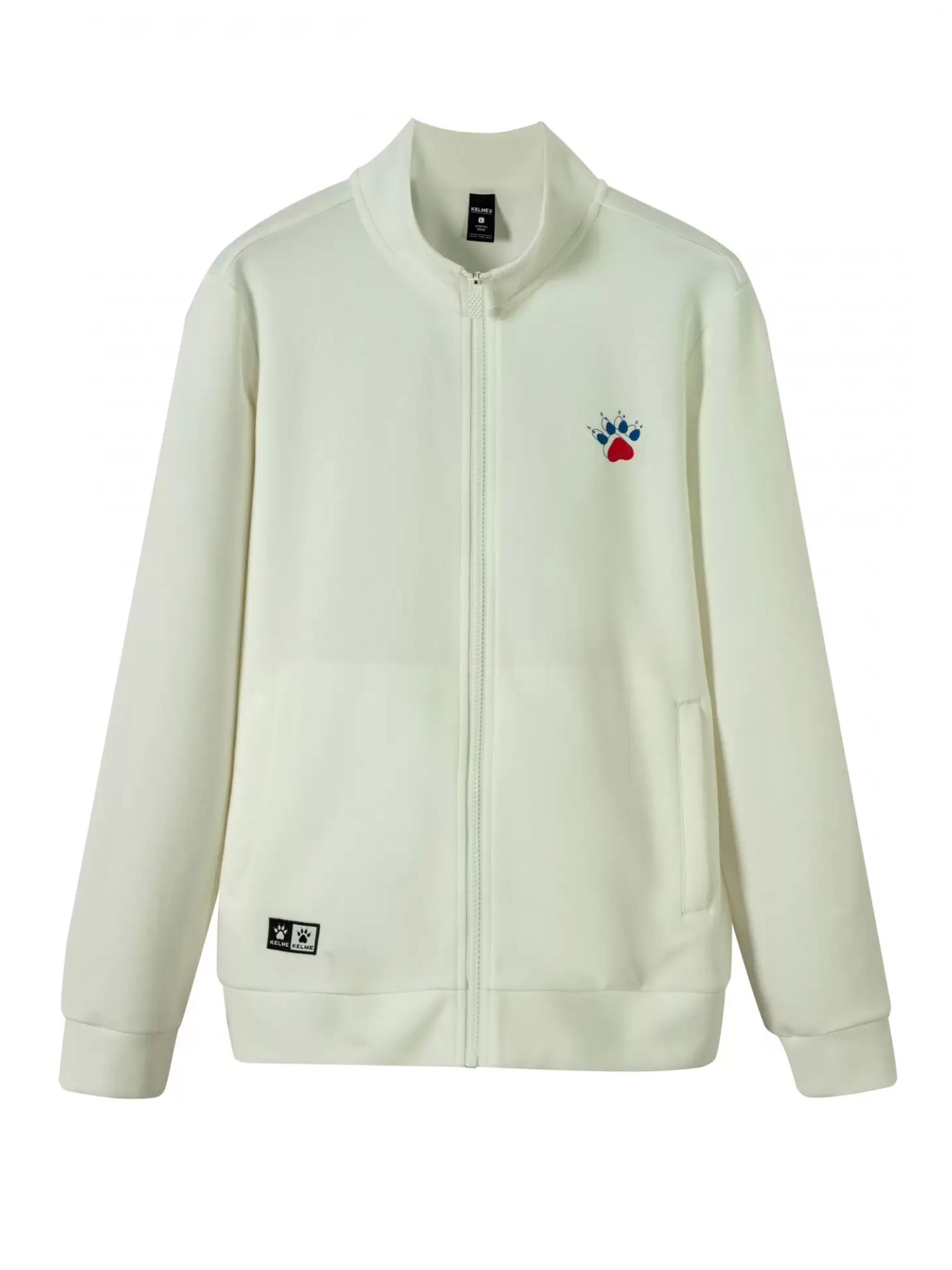 Олимпийка KELME Knitted Coat White