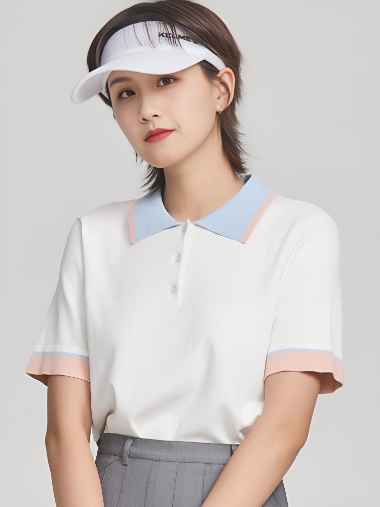 Футболка-поло KELME Short Sleeve Polo Shirt White