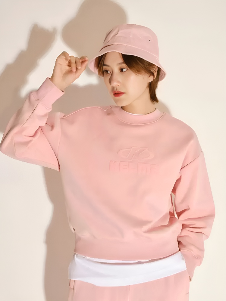 Свитшот KELME Round Neck Sweater Pink