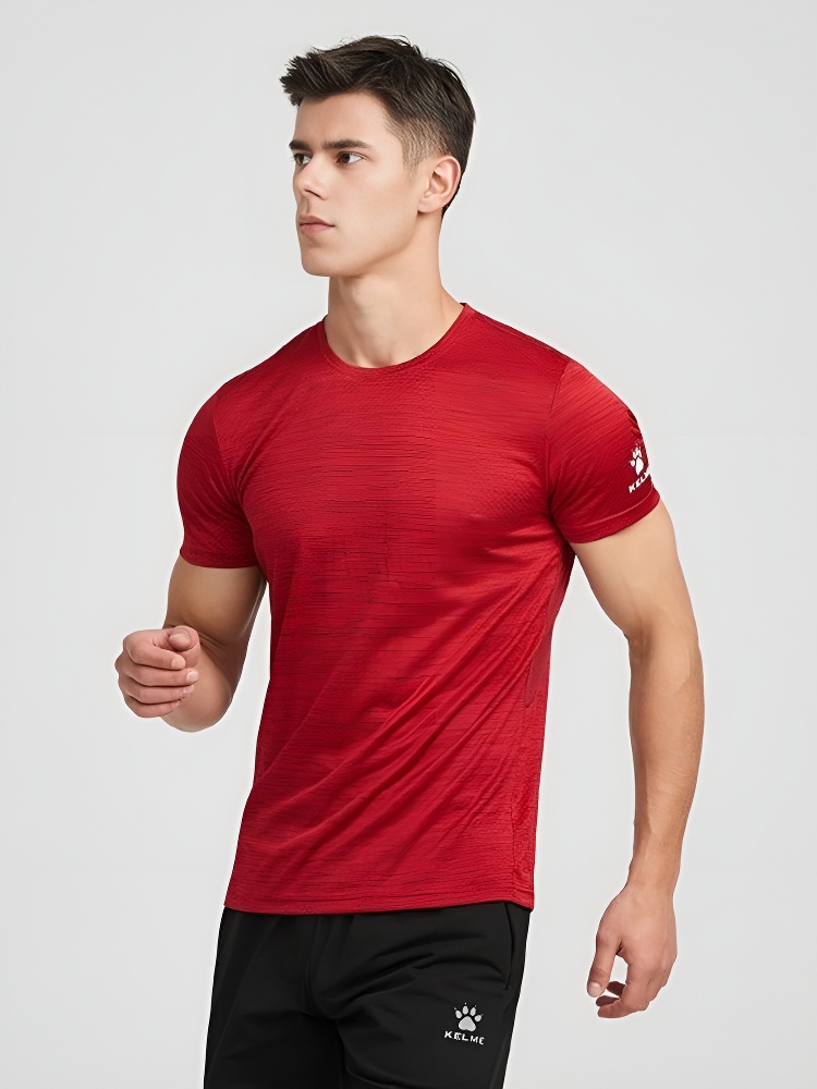 Футболка KELME Round Neck T-Shirt Red