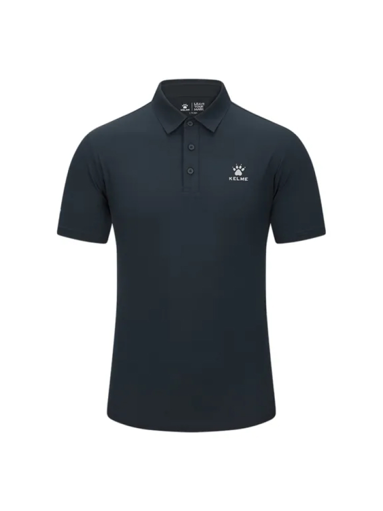 Футболка-поло KELME SHORT SLEEVE POLO SHIRT Dark Blue
