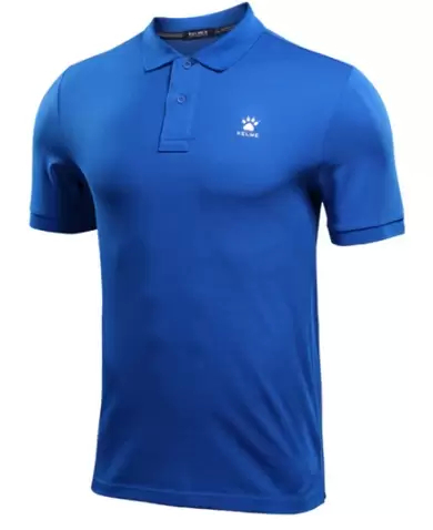 Футболка-поло KELME Men's Polo Shirt Blue