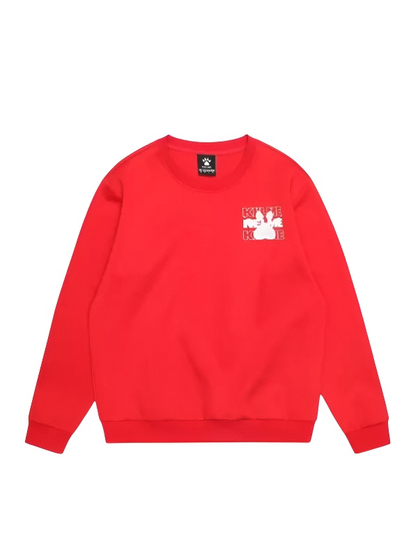 Свитшот KELME Knit Crew Neck Sweater Red