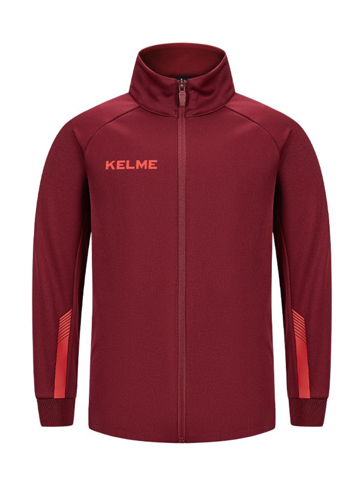 Олимпийка KELME Children's Knitted Training Jacket Burgundy