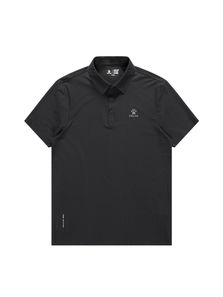 Футболка-поло KELME Short Sleeve Polo Shirt Black