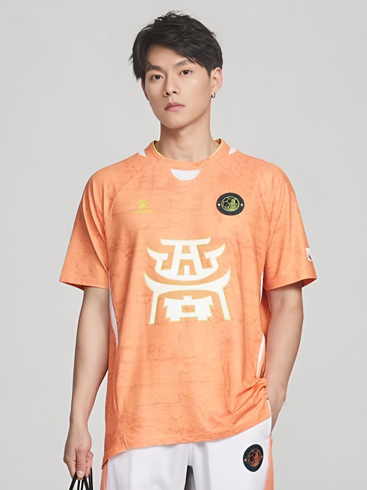 Футболка-поло KELME Round Neck Short Sleeve T-Shirt Orange