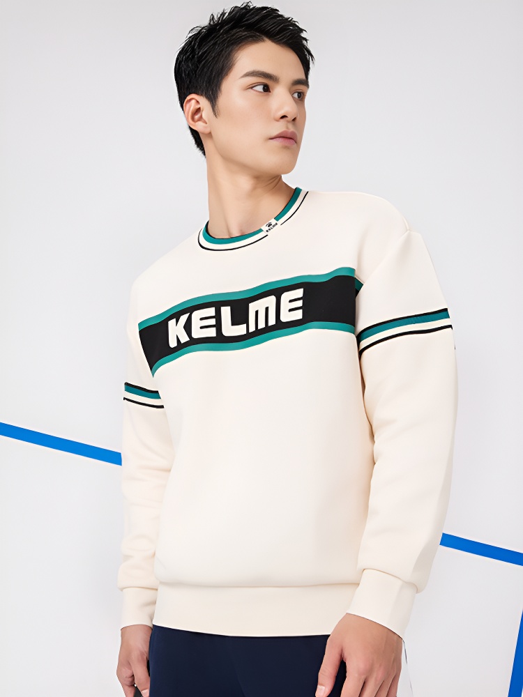 Свитшот KELME Crew Neck Sweater Beige