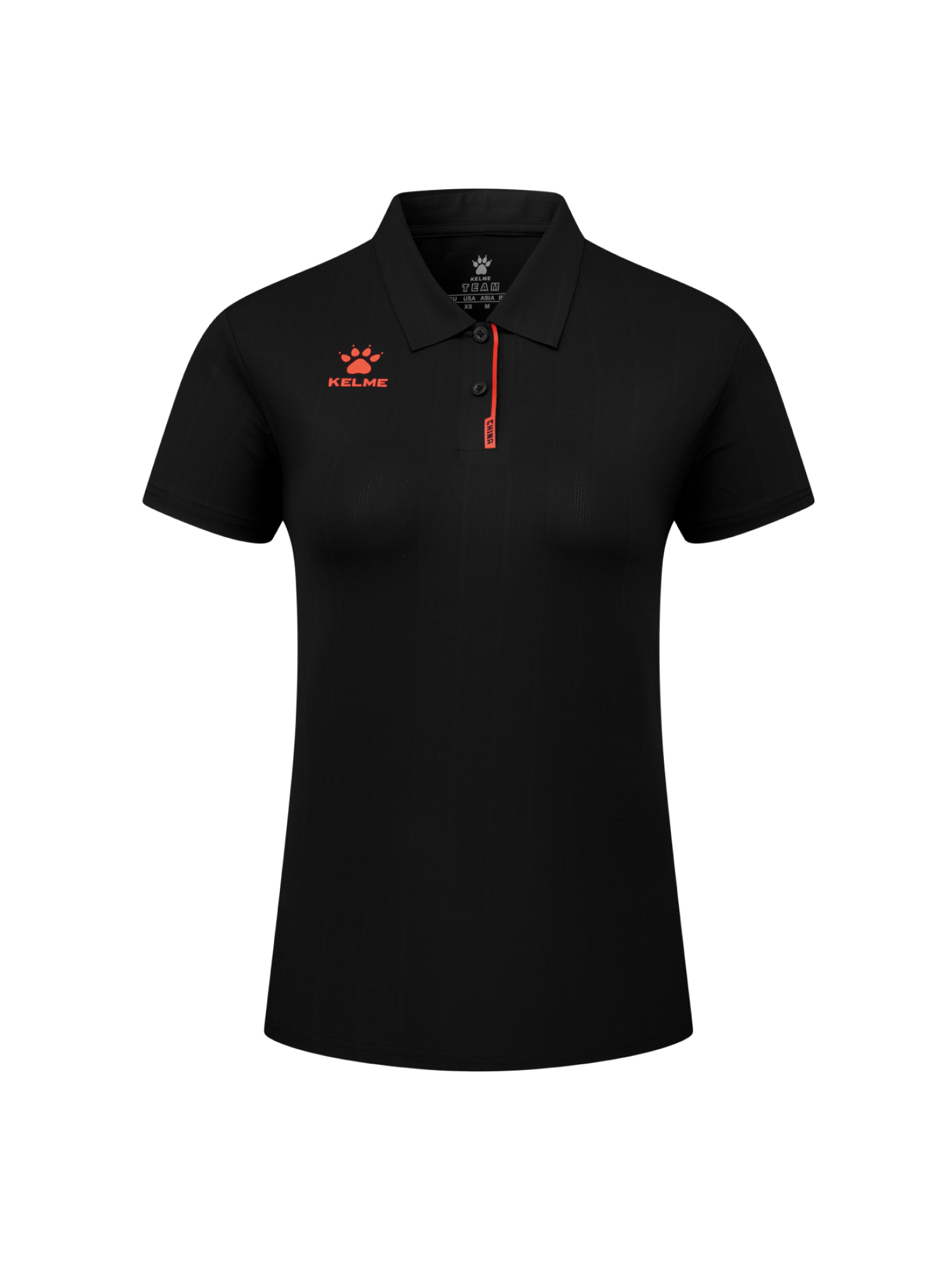 Футболка-поло KELME Women's Short Sleeve Polo Shirt Black