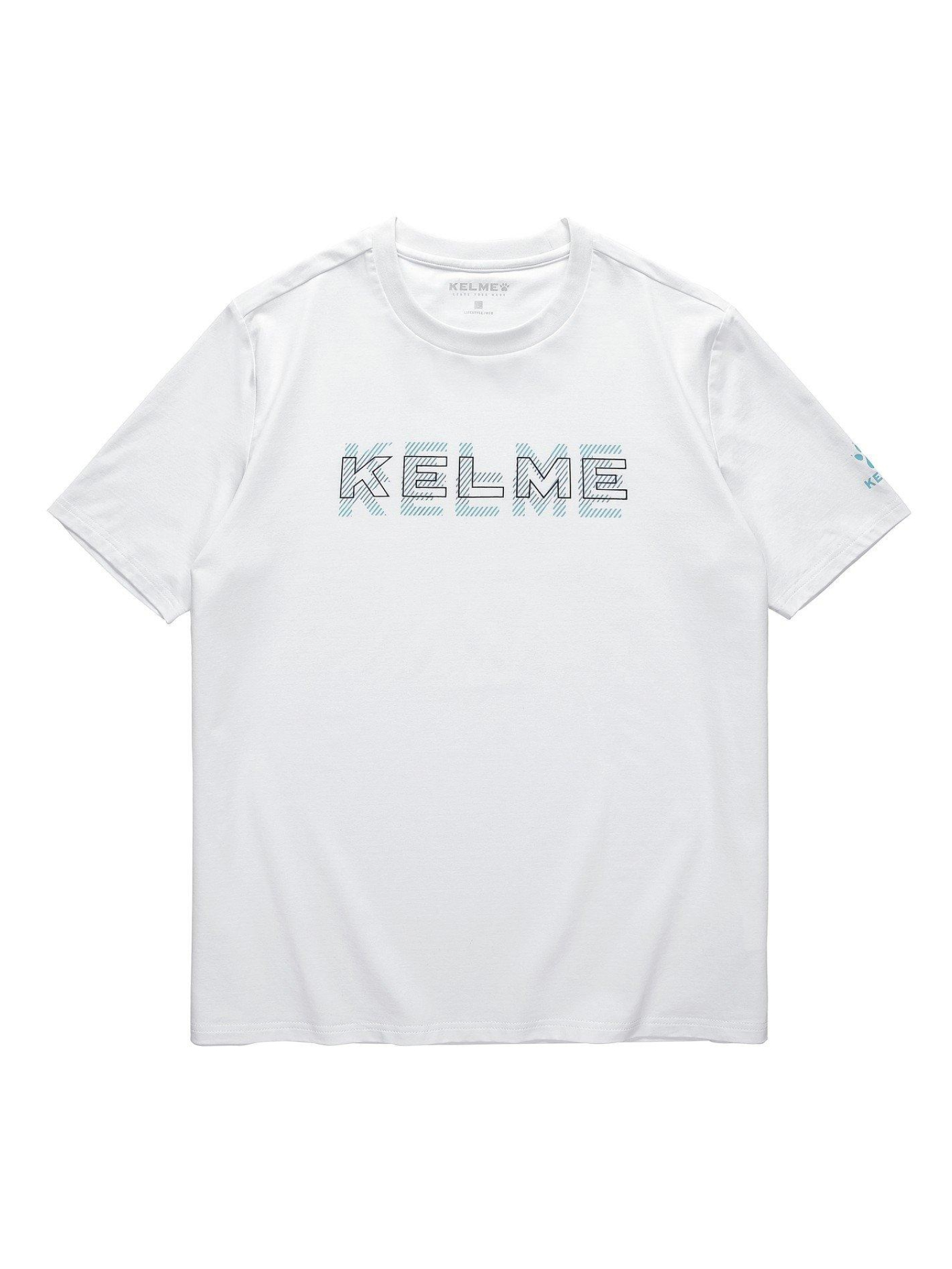Футболка KELME Round Neck T-Shirt White
