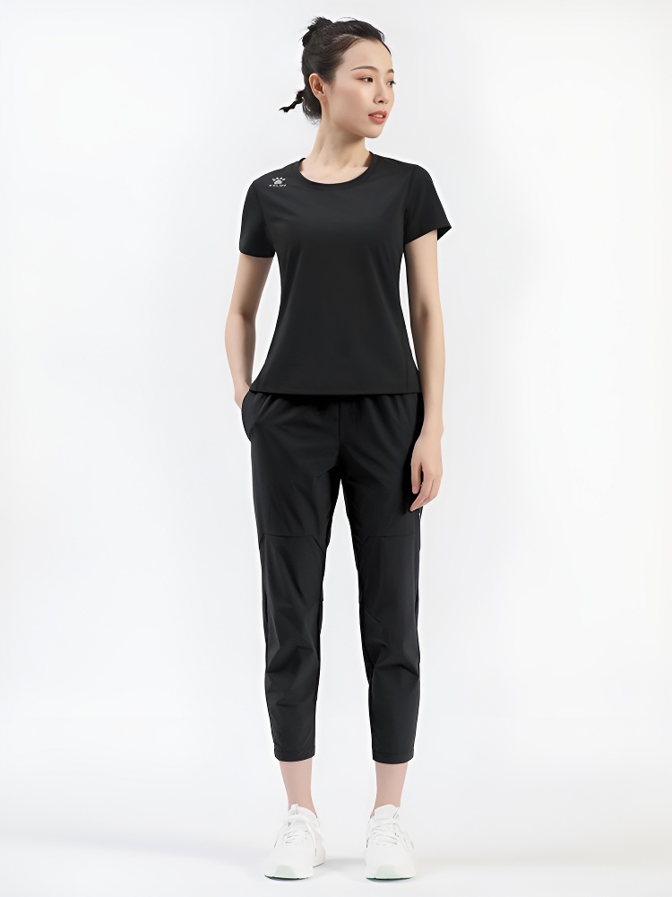 Футболка KELME Round Neck Short Sleeve T-Shirt Black