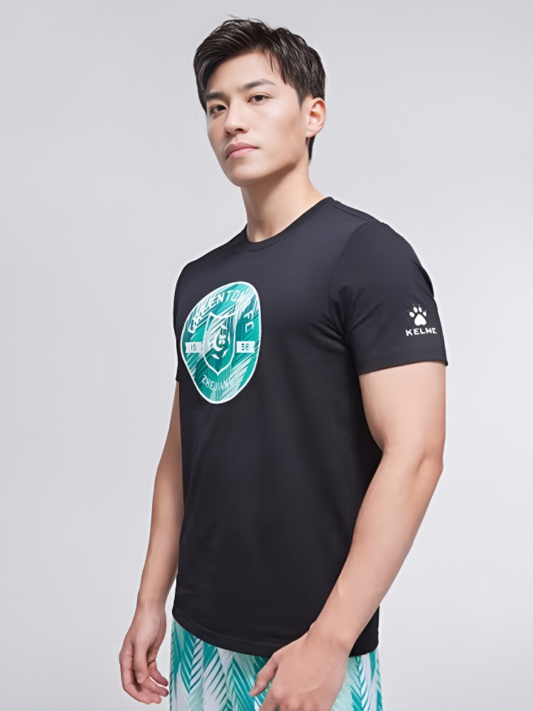 Футболка KELME Сrew Neck T-Shirt Black