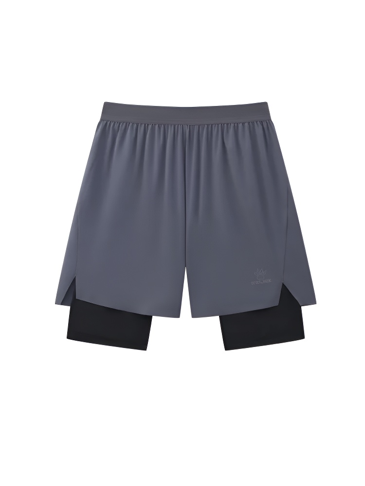 Шорты KELME Woven Shorts (Faux Two-Piece) Dark Grey