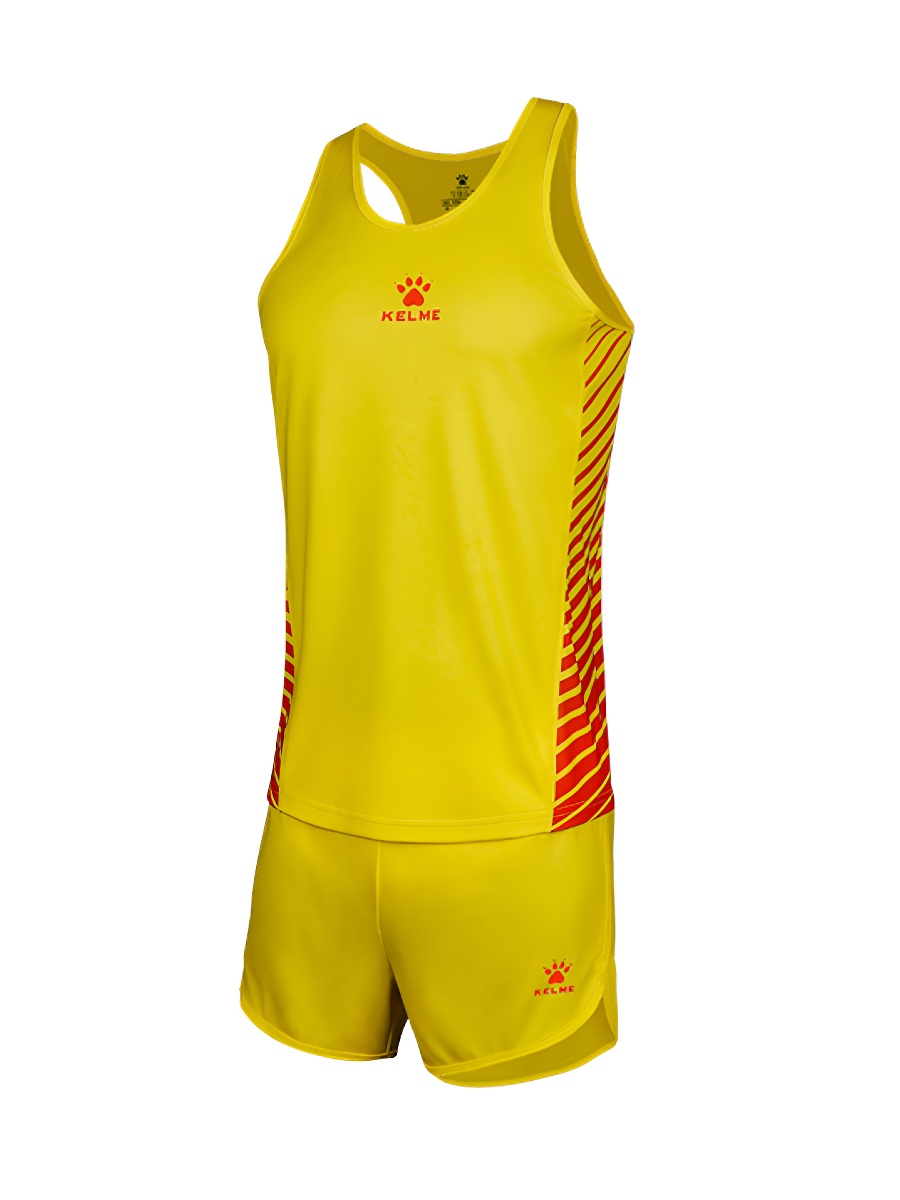Легкоатлетическая форма KELME Men's Track Suit Yellow
