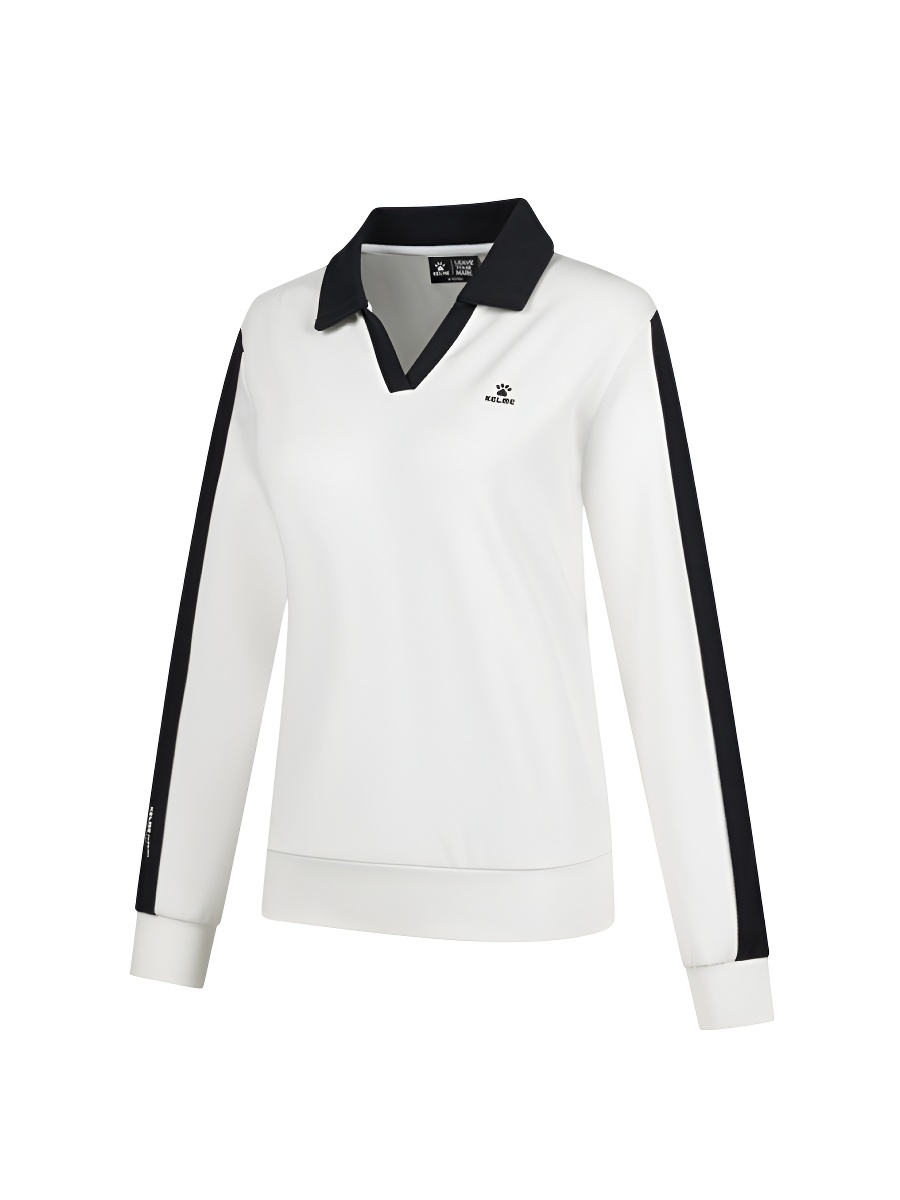Свитшот KELME Lapel Sweatshirt White