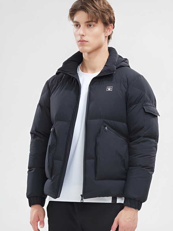 Пуховик KELME Short Down Jacket Black