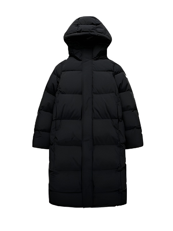 Пуховик KELME Long Down Jacket Black