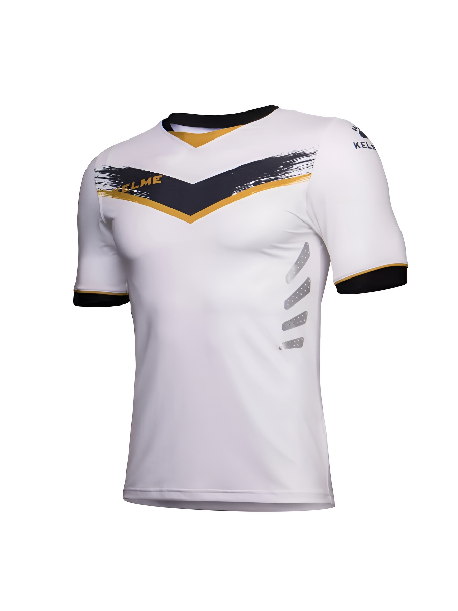 Детская футболка KELME Short Sleeve Football Shirt Kids White