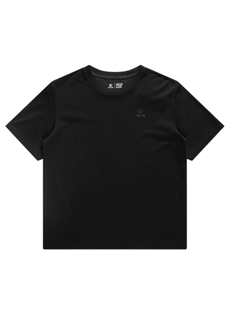 Футболка KELME Round Neck Short Sleeve T-shirt Black