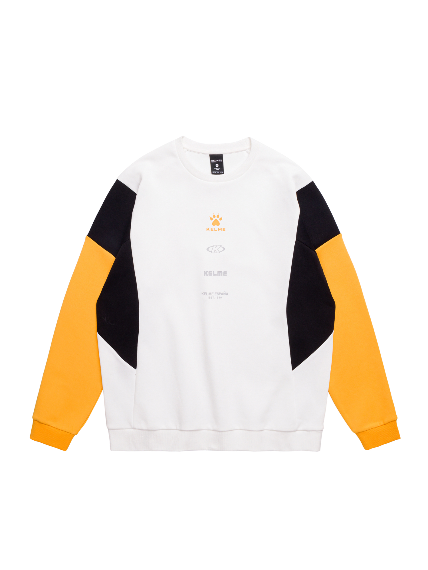 Свитшот KELME Round Neck Sweater White