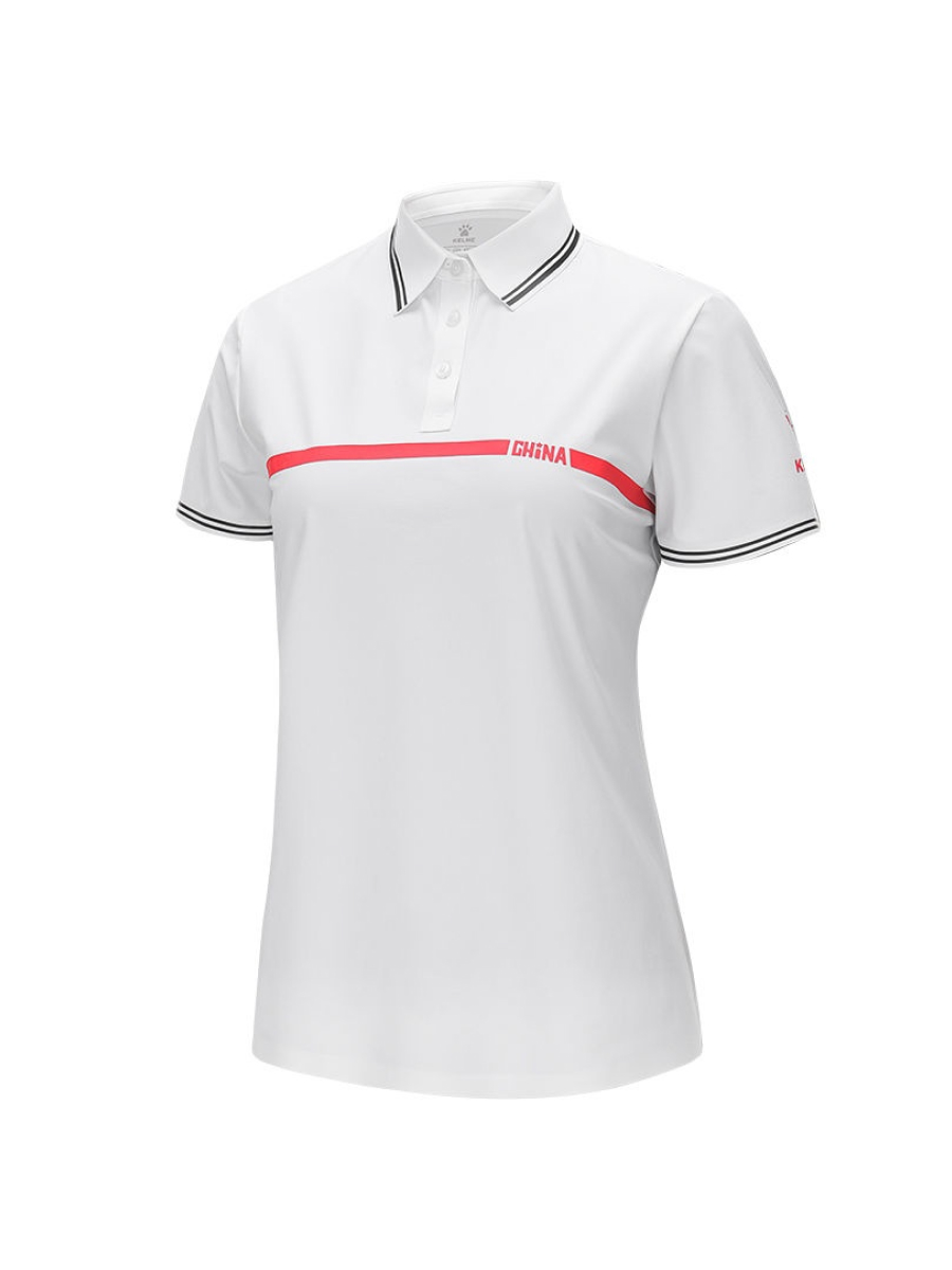 Футболка-поло KELME Women's Short Sleeve POLO Shirt White
