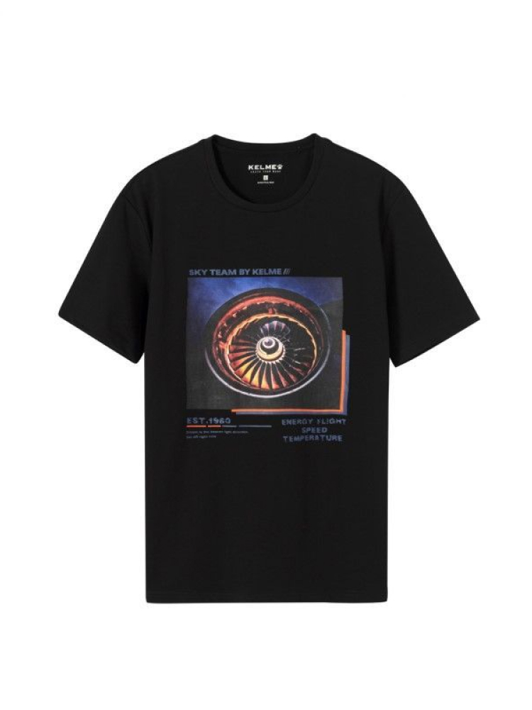 Футболка KELME Short-Sleeved T-Shirt Black