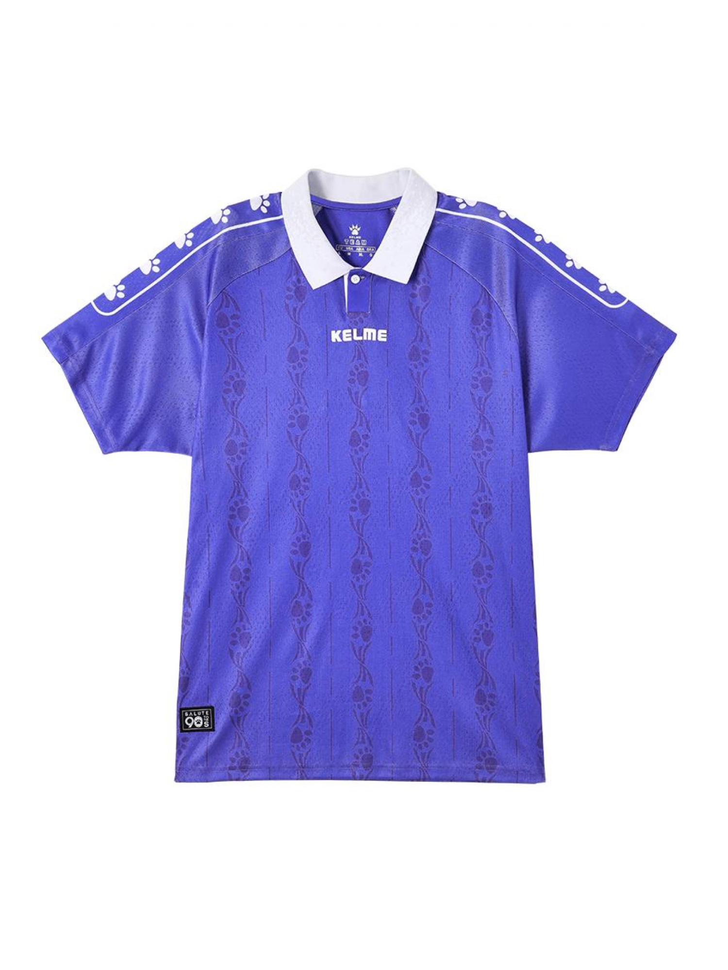 Футболка-поло KELME Short Sleeve Polo Shirt Violet