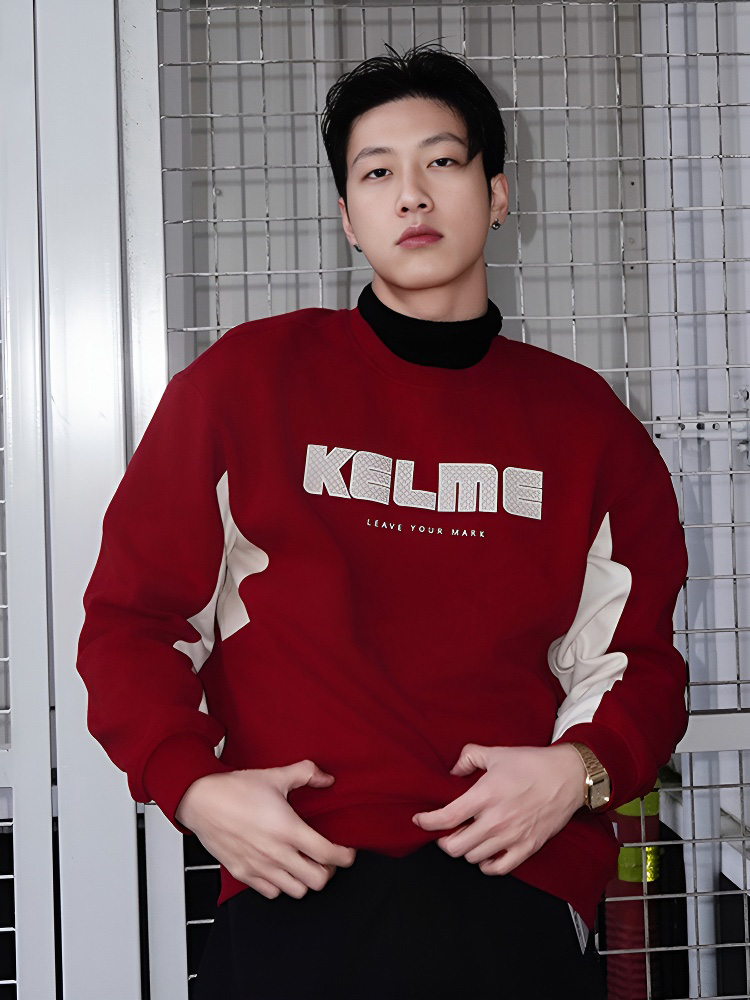 Свитшот KELME Crew Neck Sweatshirt Red