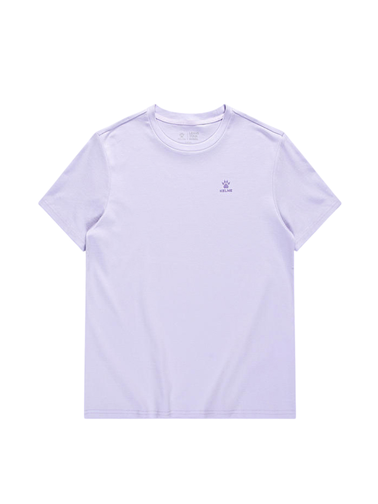 Футболка KELME Round Neck Short Sleeve T-shirt Violet