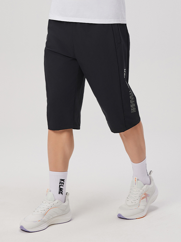 Шорты KELME Woven Cropped Trousers Black