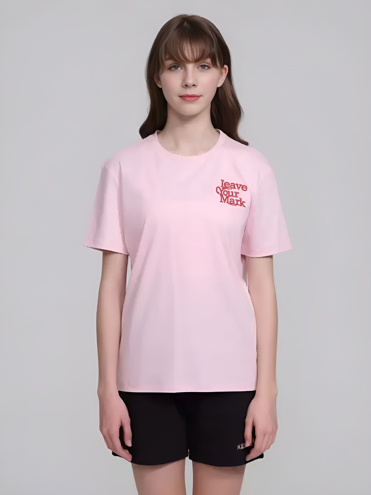 Футболка KELME Round Neck Short T Light Pink