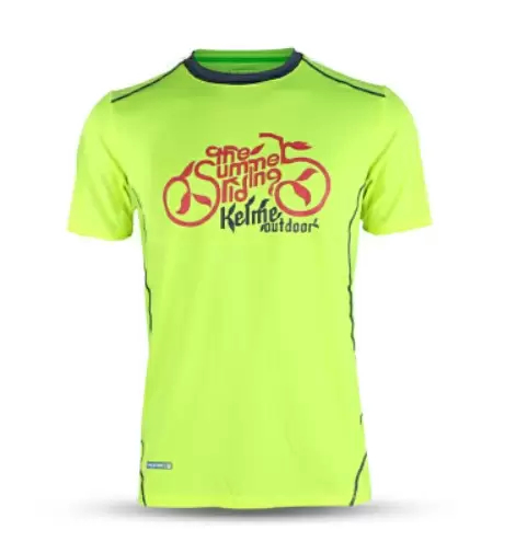Футболка KELME Men's Quick-Drying Short-Sleeved T-Shirt (Light Green/Green)