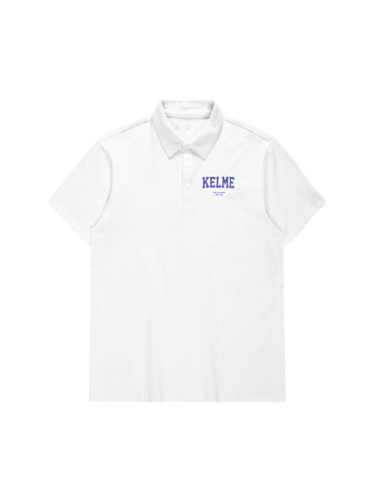 Футболка-поло KELME Short Sleeve Polo Shirt White
