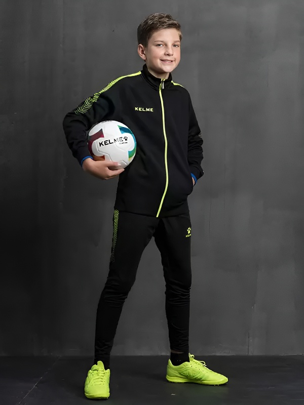 Детская олимпийка KELME Training Jacket Kid Black