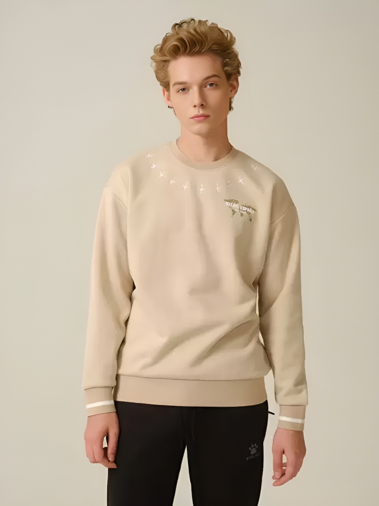 Свитшот KELME Round Neck Sweater Beige