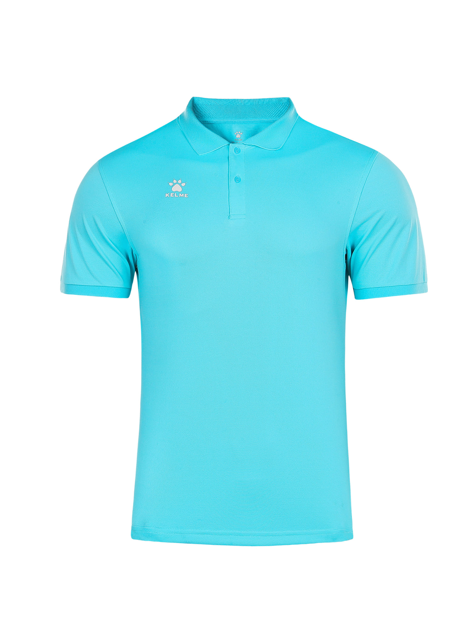 Футболка-поло KELME Short Sleeve Polo Shirt Light Blue