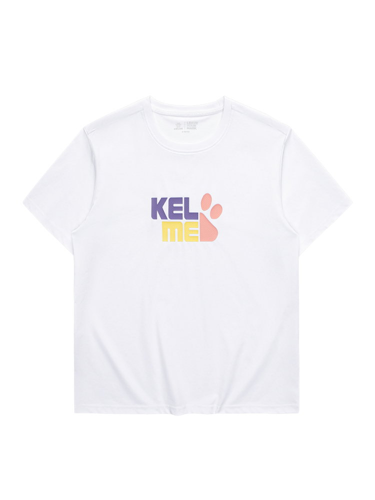 Футболка KELME Round Neck Short Sleeve T-shirt White