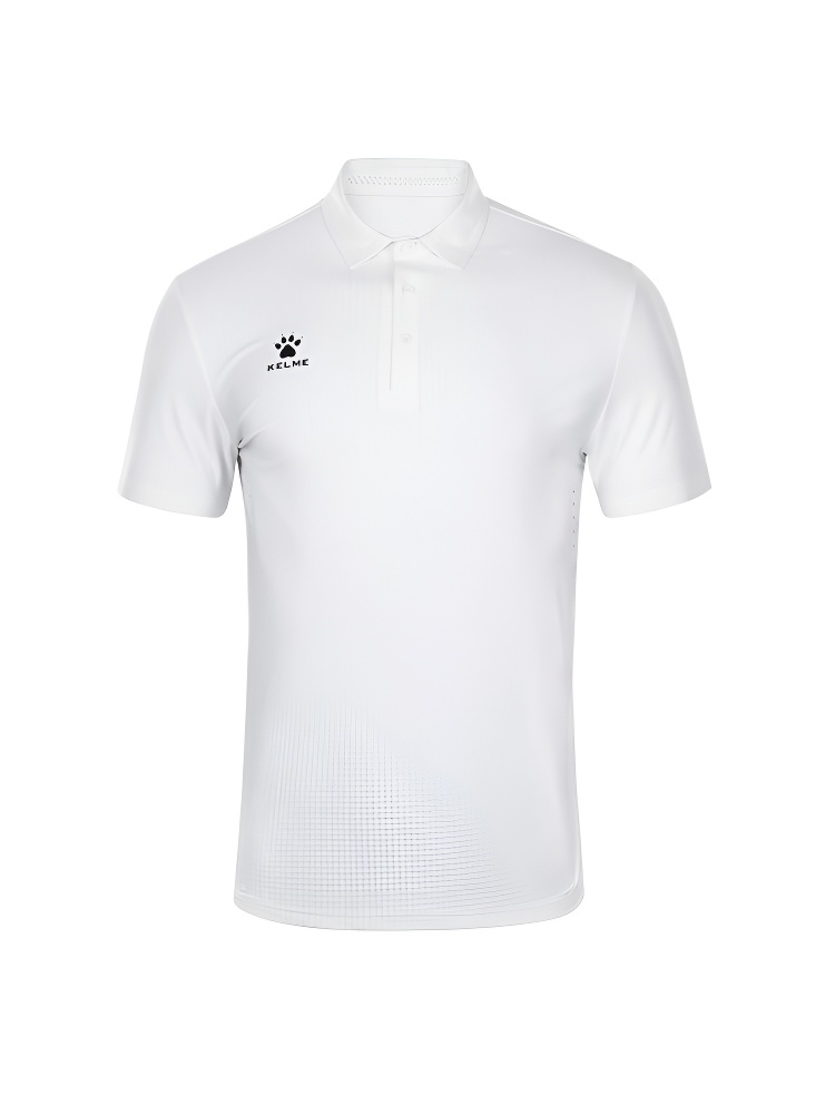 Футболка-поло KELME Short Sleeve Polo Shirt White