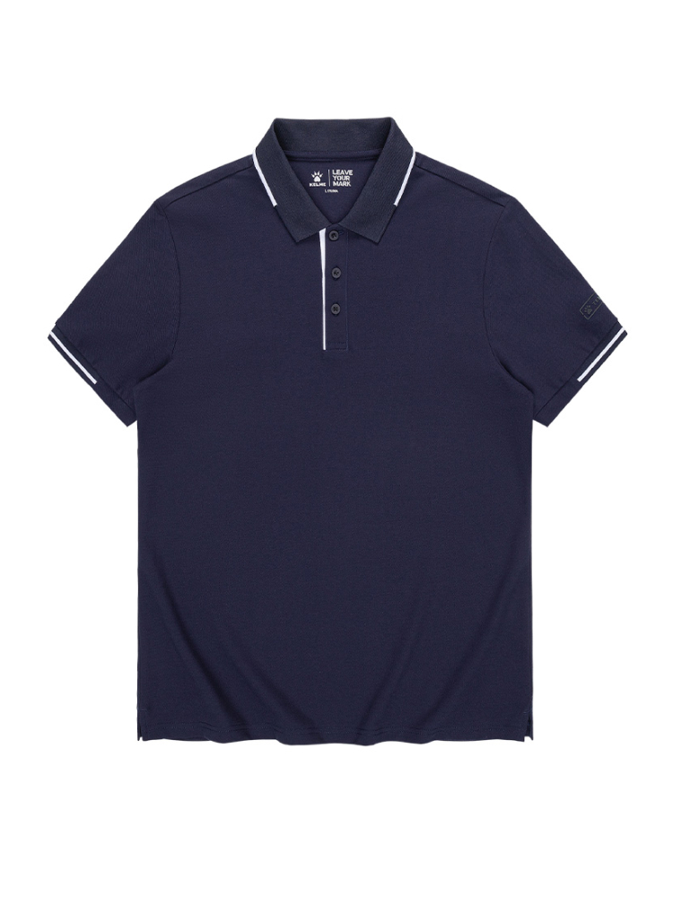 Футболка KELME Short Sleeve Polo Shirt Dark Blue