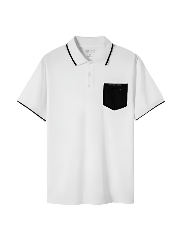 Футболка-поло KELME Short Sleeve Polo Shirt White