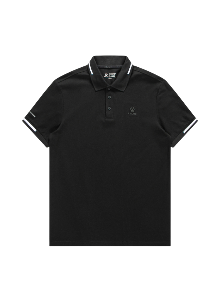 Футболка-поло KELME Short Sleeve Polo Shirt Black