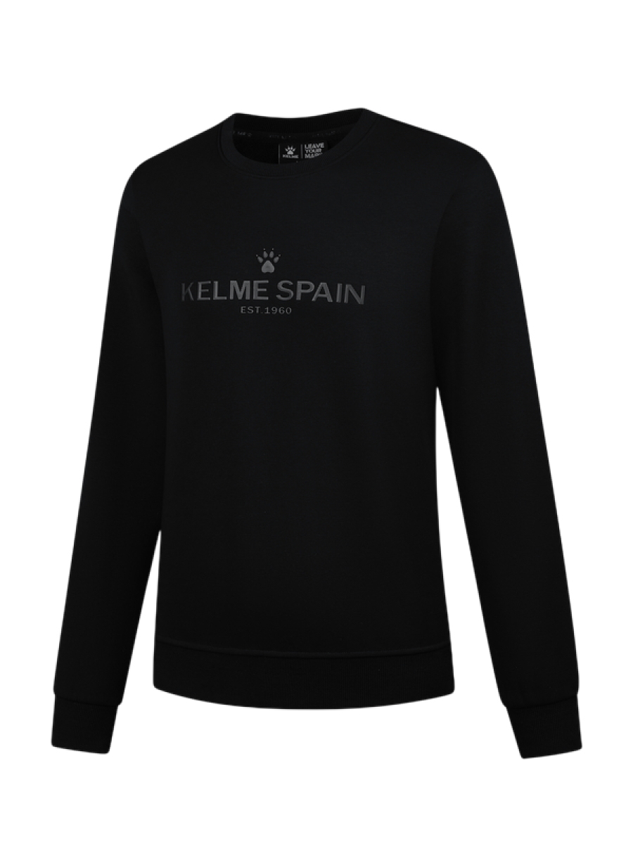 Свитшот KELME Fleece Crew Neck Sweatshirt Black