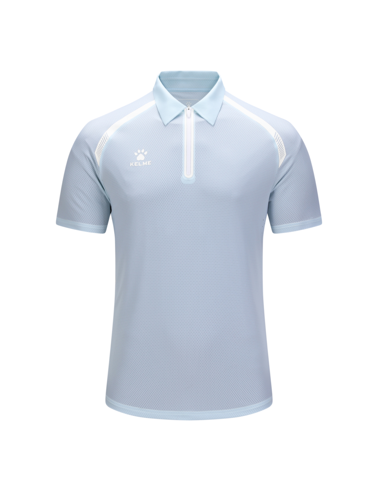 Футболка-поло KELME Men's Polo Shirt Light Blue