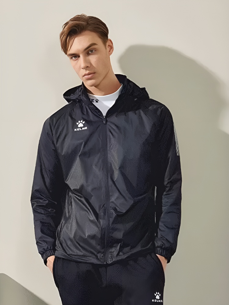 Ветровка KELME Sports Raincoat Black